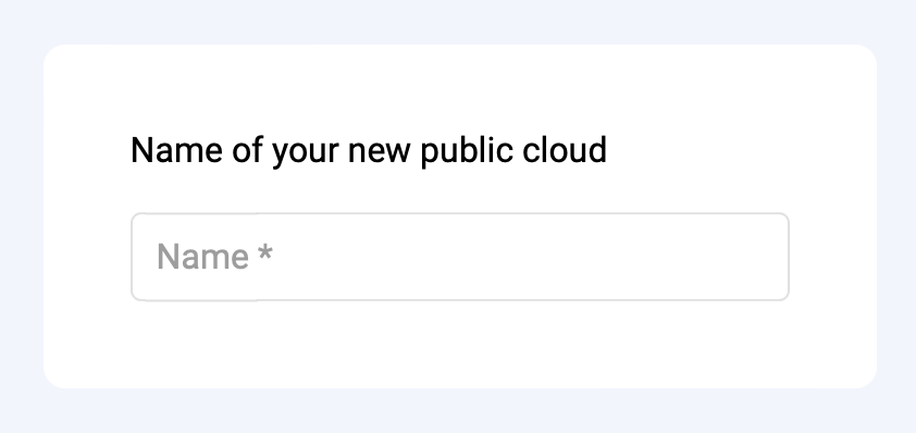 Creating a Public Cloud